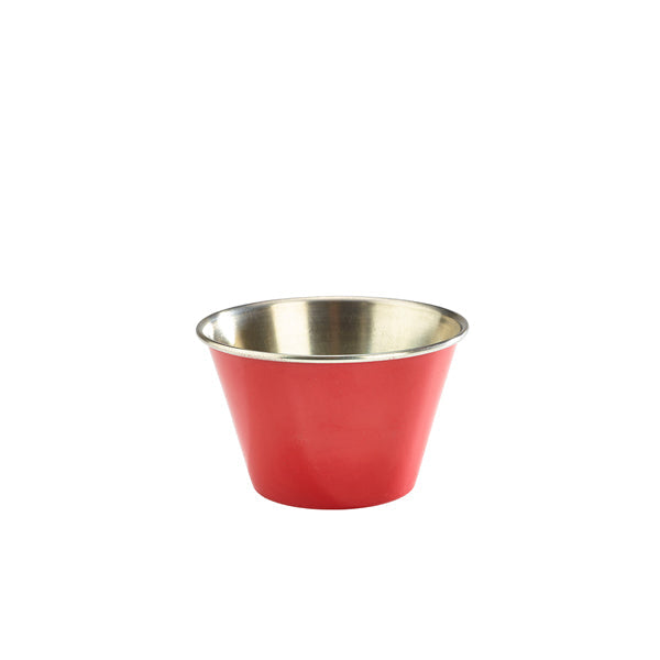 GenWare Red Stainless Steel Ramekin 17cl/ 6oz pack of 24