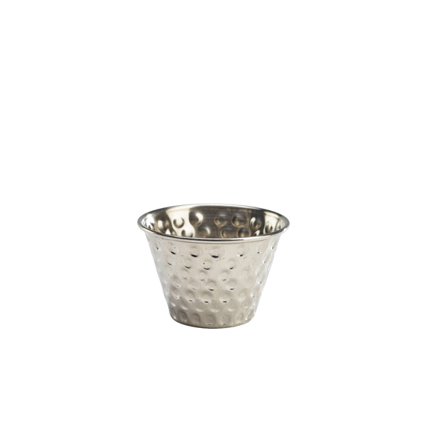 GenWare Stainless Steel Hammered Ramekin 114ml/ 4oz pack of 24