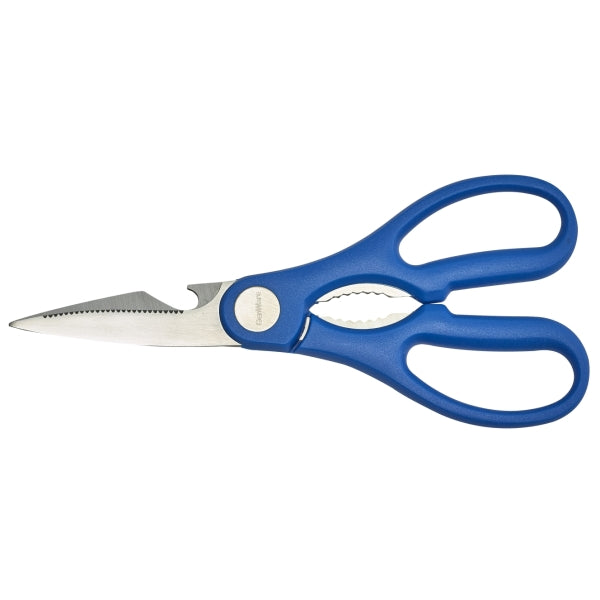 Stainless Steel Kitchen Scissors 8" Blue pack of 1