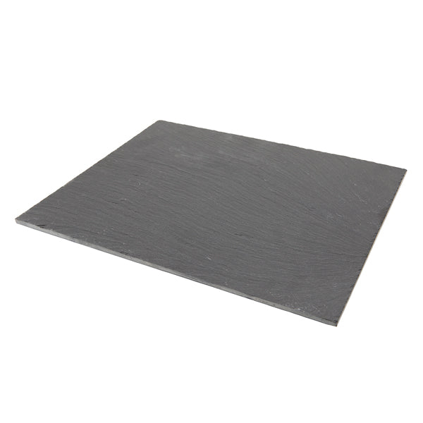 Genware Slate Platter 32 X 26cm 1/2 GN pack of 6