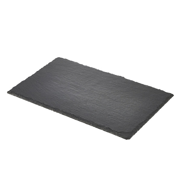 Genware Natural Slate Platter 26.5x16cm GN 1/4 pack of 6