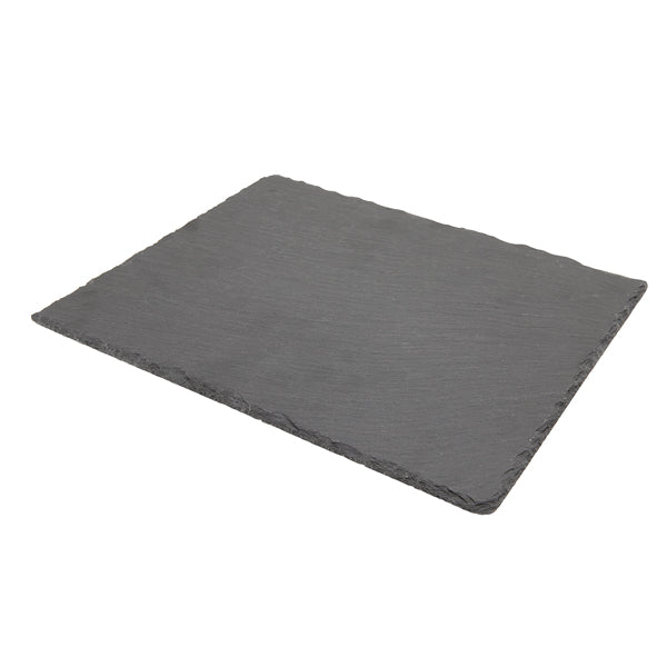 Genware Natural Slate Platter 32 X 26cm 1/2 GN pack of 6