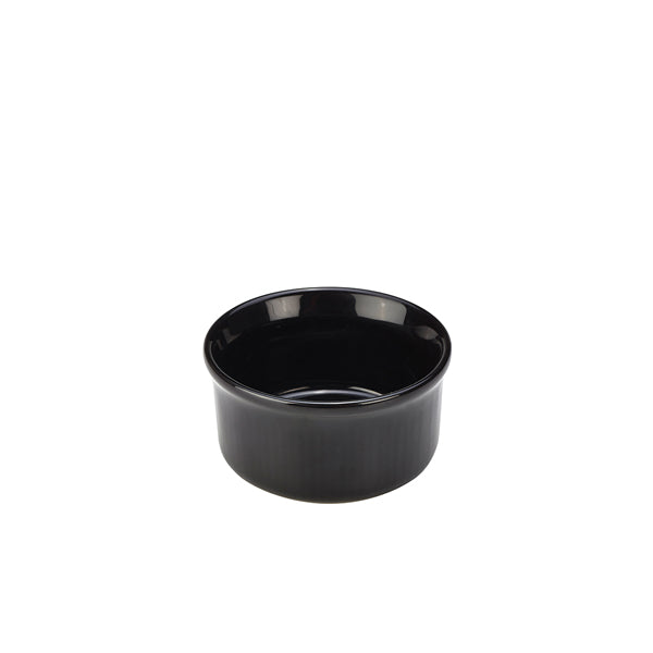 GenWare Stoneware Black Ramekin 6.5cm/ 2.5" pack of 12