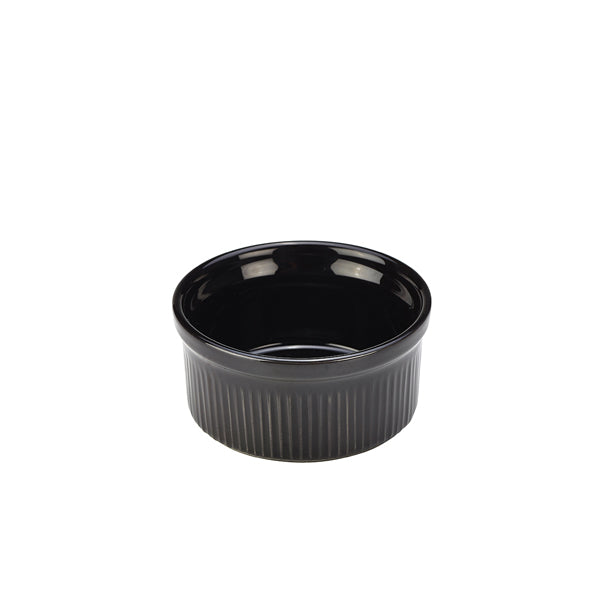 GenWare Stoneware Black Ramekin 8cm/ 3" pack of 12