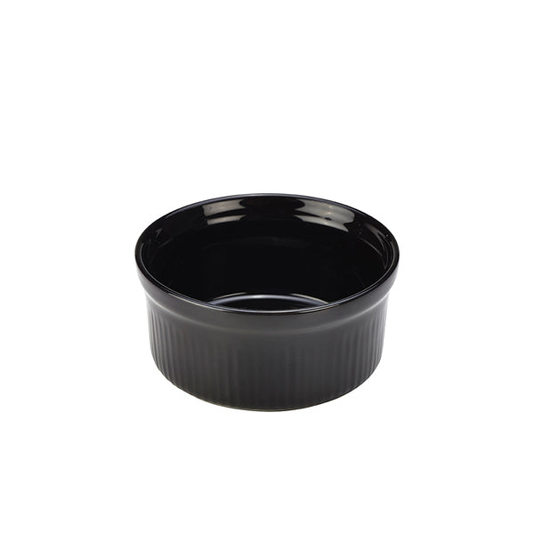 GenWare Stoneware Black Ramekin 9.5cm/ 3.75" pack of 12