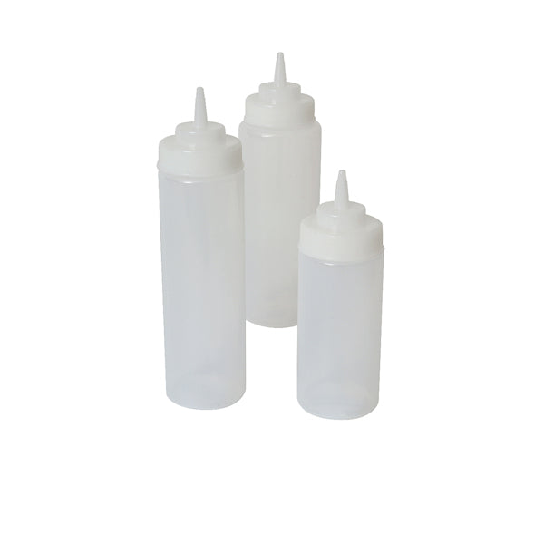 Squeeze Bottle Wide Neck Clear 16oz/ 47cl pack of 6