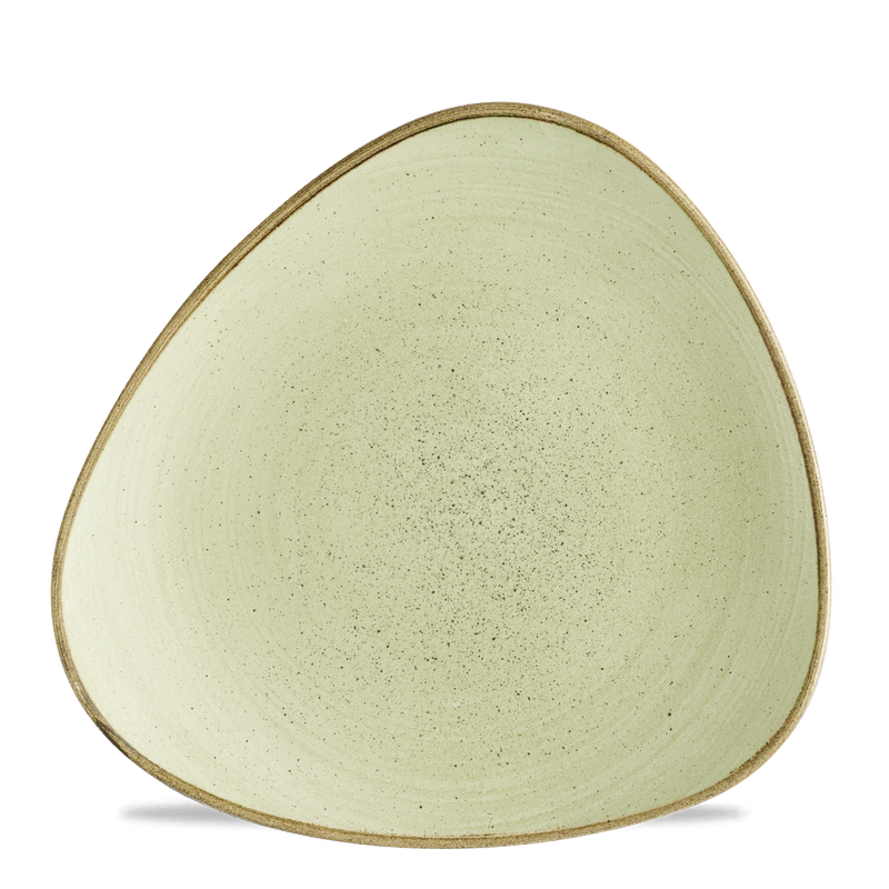 Stonecast Raw Green Lotus Plate 10" Box 12