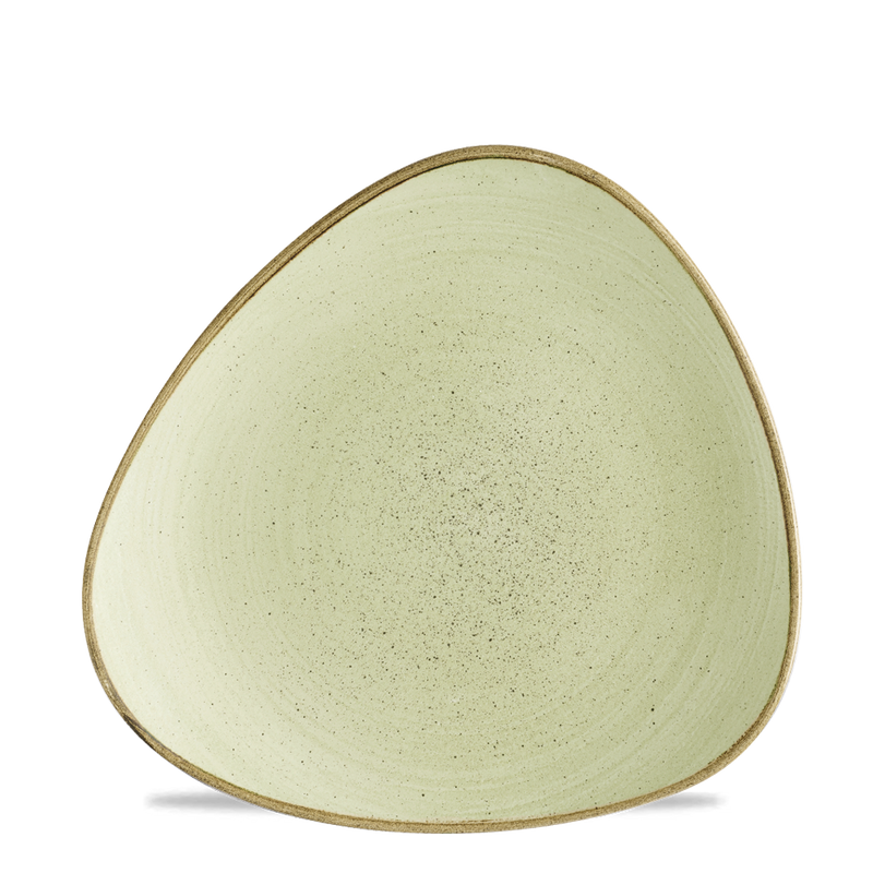 Stonecast Raw Green Lotus Plate 9" Box 12