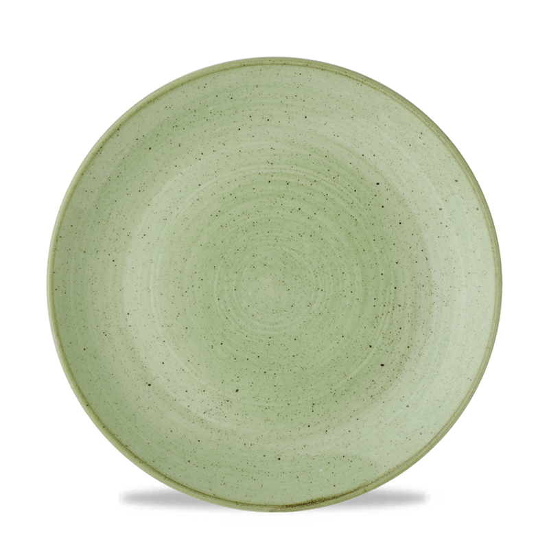 Stonecast Sage Green Evolve Coupe Plate 9" Box 12