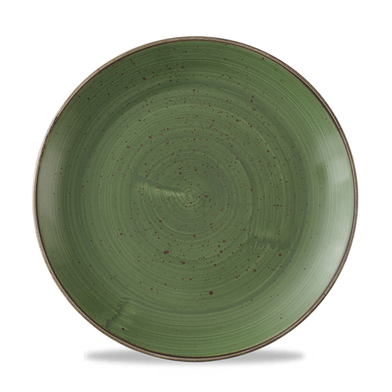 Stonecast Sorrel Green Evolve Coupe Plate 10.25" Box 12