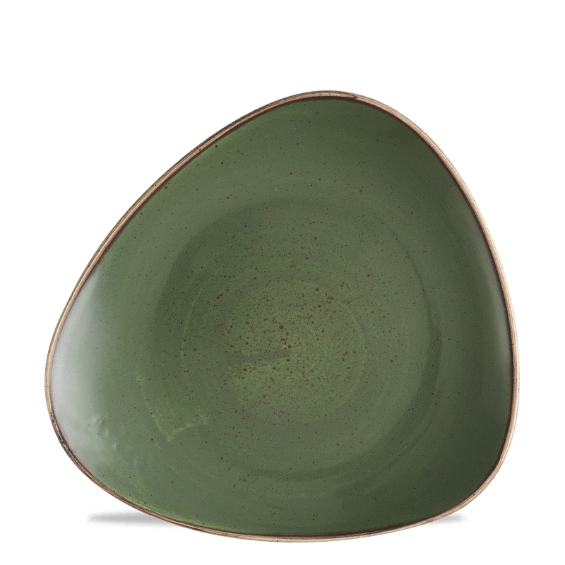 Stonecast Sorrel Green Lotus Plate 9" Box 12