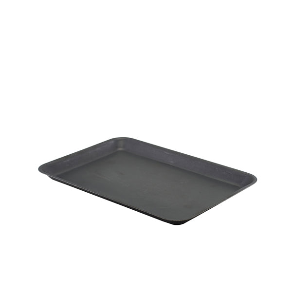 GenWare Black Vintage Steel Tray 31.5 x 21.5cm pack of 1