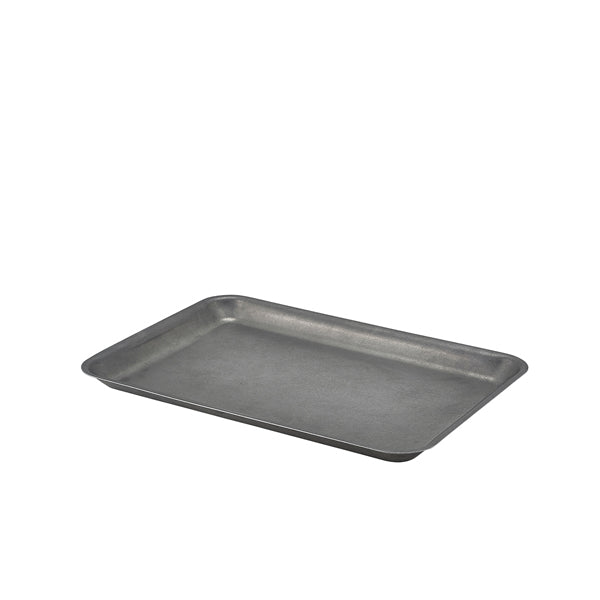 GenWare Vintage Steel Tray 31.5 x 21.5cm pack of 1