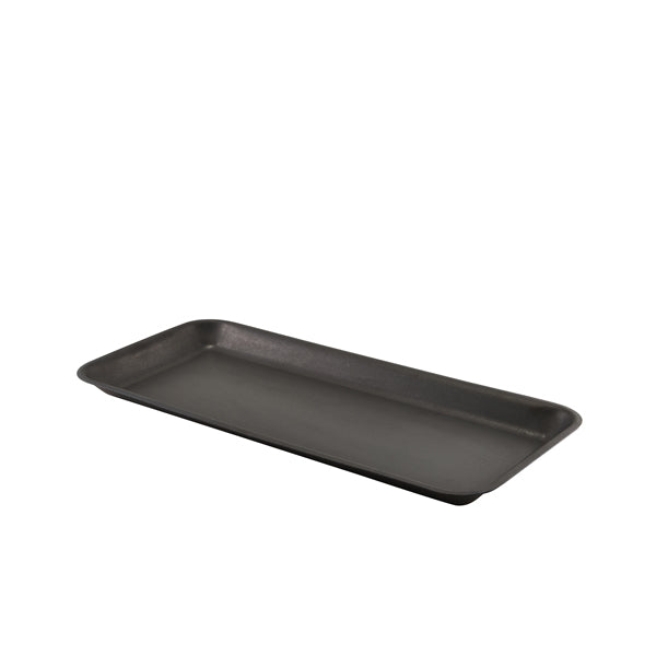 GenWare Black Vintage Steel Tray 36 x 16.5cm pack of 1