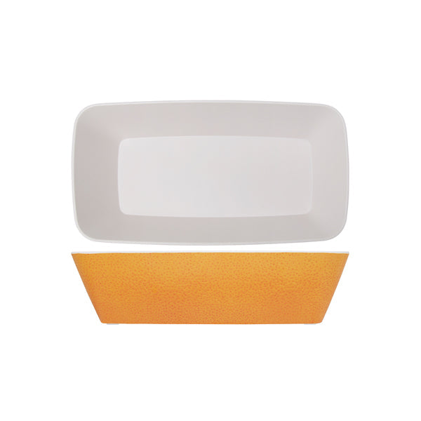 Orange Seville Melamine GN 1/3 Deep Dish 32.5 x 17.6 x 8cm pack of 1