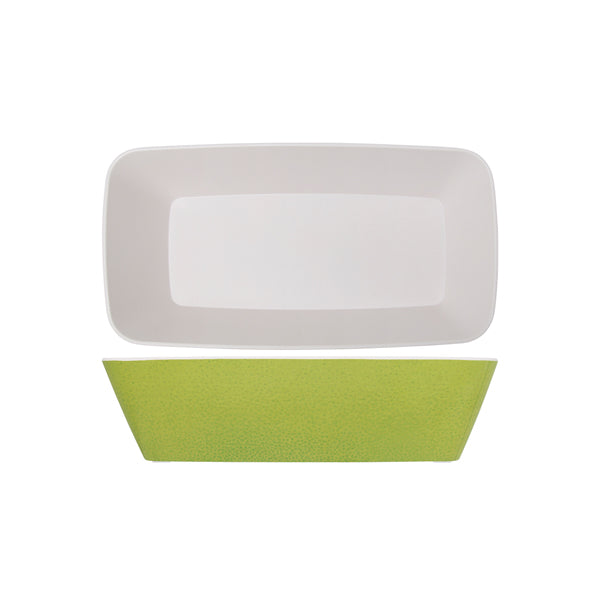 Lime Green Seville Melamine GN 1/3 Deep Dish 32.5 x 17.6 x 8cm pack of 1