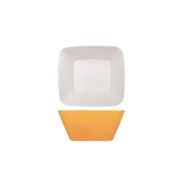 Orange Seville Melamine GN 1/6 Deep Dish 17.6 x 16.2 x 8cm pack of 1