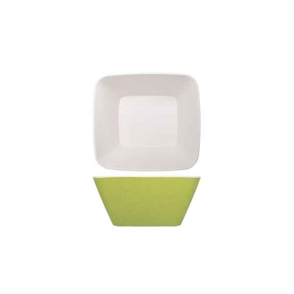 Lime Green Seville Melamine GN 1/6 Deep Dish 17.6 x 16.2 x 8cm pack of 1