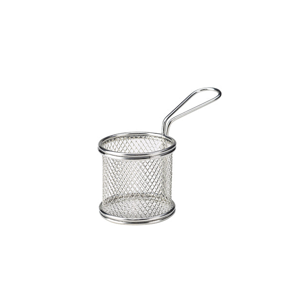 Serving Fry Basket Round 8X7.5cm pack of 6