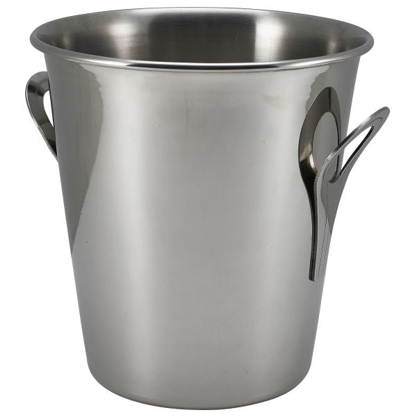 S/St. Wine Bucket Tulip Design -St/St Handles pack of 1