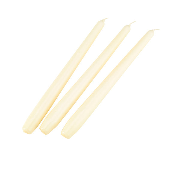 Tapered Candle 10” Ivory (Pack 50) pack of 1