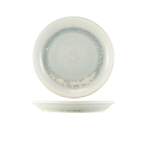 Terra Porcelain Pearl Coupe Plate 19cm pack of 6