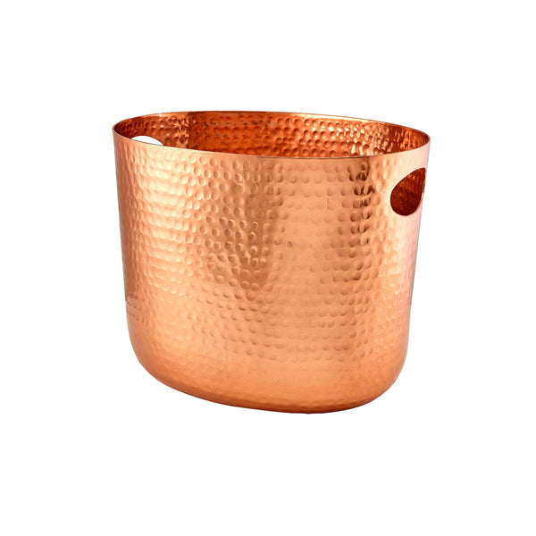 GenWare Copper Aluminium Hammered Wine Bucket 30.5cm pack of 1