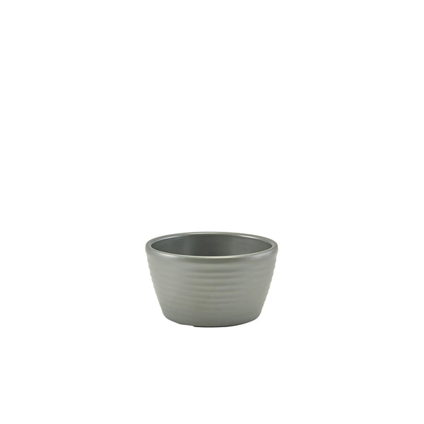 GenWare Melamine Matt Grey Ripple Ramekin 56ml/2oz pack of 24