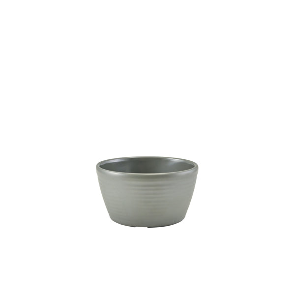 GenWare Melamine Matt Grey Ripple Ramekin 113ml/4oz pack of 24