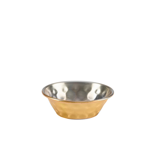 GenWare Gold Plated Hammered Ramekin 43ml/1.5oz pack of 24