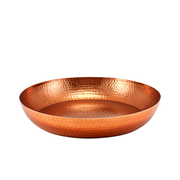 GenWare Copper Hammered Aluminium Platter 44cm pack of 1