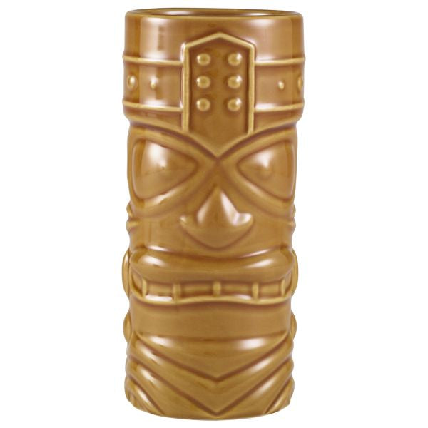 Genware Brown Tiki Mug 40cl/ 14oz pack of 4