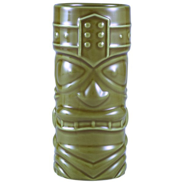 Genware Green Tiki Mug 40cl/ 14oz pack of 4