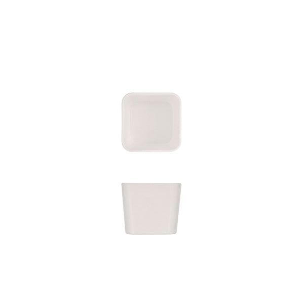 White Tokyo Melamine Small Bento Box Insert 8.3 x 7cm pack of 6