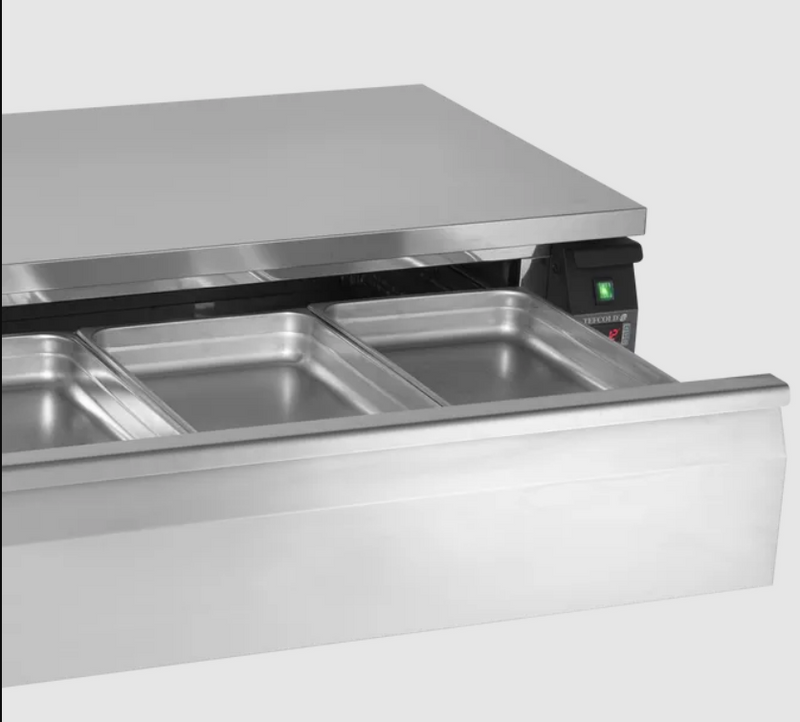 Tefcold UD1-3 Dual Temperature Gastronorm Counter