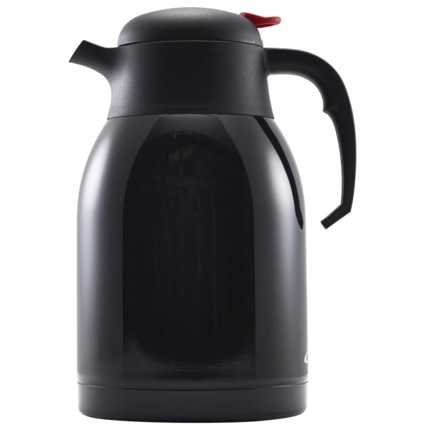 Black St/St Vacuum Push Button Jug 2L pack of 1