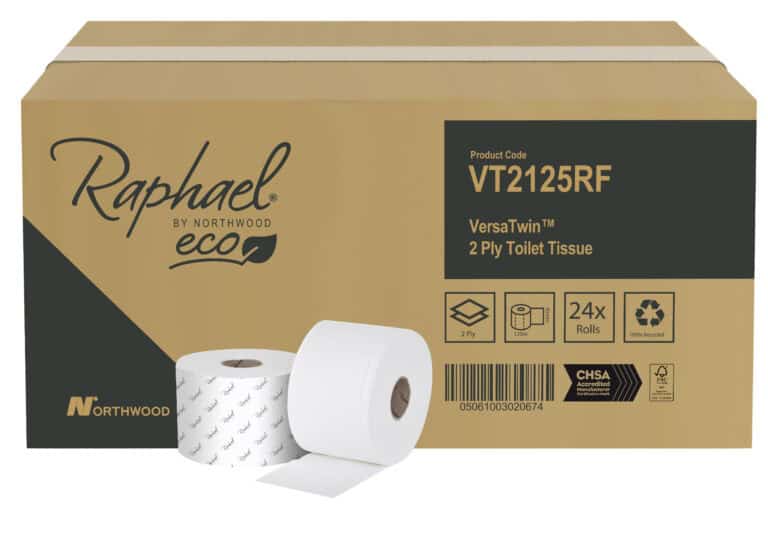 Raphael VT2125RF VersaTwin™ Toilet Roll