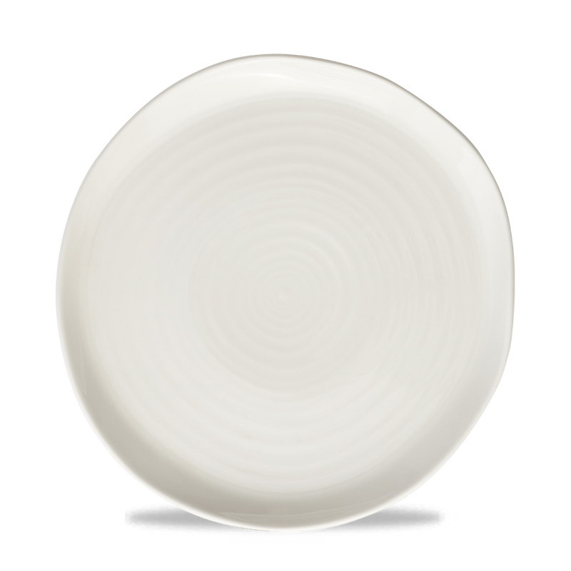 White Natural Plate 26Cm Box 6