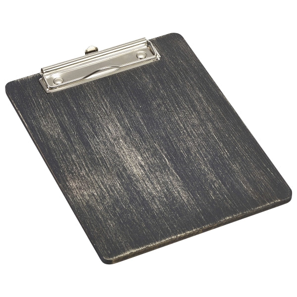 Black Wooden Menu Clipboard A5 18.5x24.5x0.6cm pack of 1