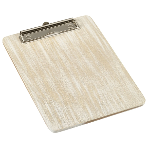 White Wash Wooden Menu Clipboard A5 18.5x24.5x0.6cm pack of 1