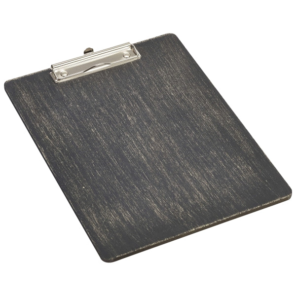 Black Wooden Menu Clipboard A4 24x32x0.6cm pack of 1