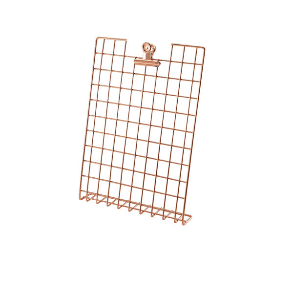 GenWare Copper Wire A4 Menu Holder pack of 1