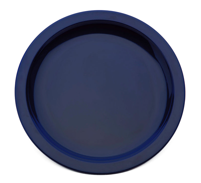 Small Royal Blue Narrow Rimmed Plate