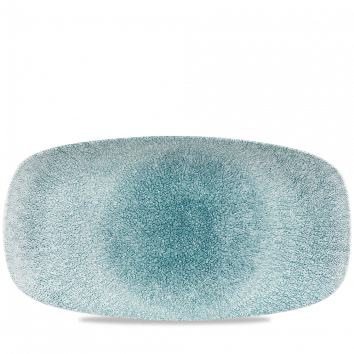 Raku Jade Green Chefs Oblong Plate 13 7/8X7 3/8" Box 6