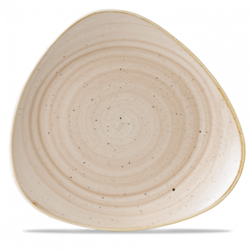 Stonecast Nutmeg Cream Lotus Plate 12" Box 6