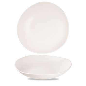 Plastic White Trace Melamine Bowl 15" Box 2